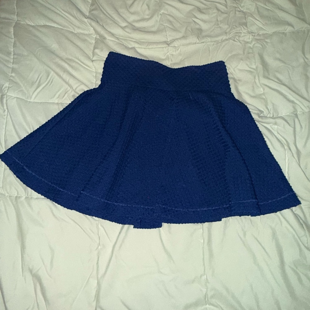 Elegant Blue Women's Skirt